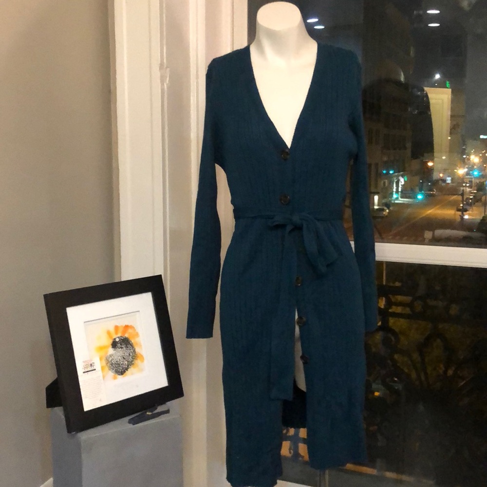 Wrap sweater/sweater dress